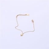 PVD Plated Peach Heart Bracelet Drop Supplier