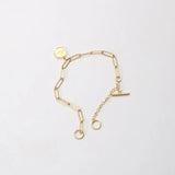 High End PVD Plated Hexapod Bracelet Drop