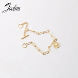 High End PVD Plated Hexapod Bracelet Drop