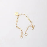 High End PVD Plated Hexapod Bracelet Drop