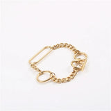 High End PVD Waterproof Cuban Chain Bracelet for Women