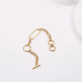 High End PVD Waterproof Cuban Chain Bracelet for Women