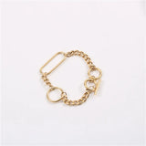 High End PVD Waterproof Cuban Chain Bracelet for Women