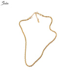 Waterproof Baby's Breath Clavicle Chain Necklace