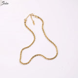 Waterproof Baby's Breath Clavicle Chain Necklace