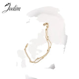 Dainty Double Layer Beads Snake Bone Chain Bracelet