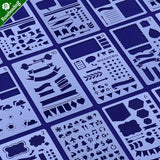 Journal Planner Stencils, Alphabet, Digital Mylar Stencils