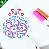 Christmas Banner Journal Stencils - 2017 Arrival