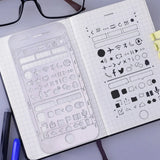 Stainless Steel Journal Planner Stencils, Bullet Journal Stencil, 2017 Arrival
