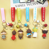 Journey To The West Monkey King Keychain Pendant Ornament Couple Gift