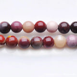 Blood Stone Crystal Bracelet & Necklace Set for Men Women