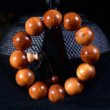 Vintage Beads 20mm Royal Wood Bracelets Thuja High Oil Density Beads Bracelet