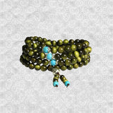 Ebony Beads Bracelet 108 Prayer Beads Wooden Bracelet 6-8mm