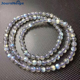 Gray Moonlight Stone Bracelets 108 Buddha Beads Necklace