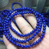 Lapis Lazuli Stone Bracelet for Women Men Crystal Multilayer Jewelry