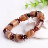 Sardonyx Crystal Bracelet Men Lucky Beads Jewelry