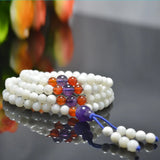 Tridacna Beads Purple Crystal Bracelet Evil Spirits Lucky