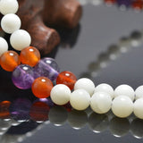Tridacna Beads Purple Crystal Bracelet Evil Spirits Lucky