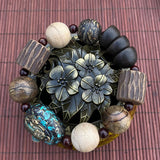 Vietnam Wooden Bracelet Nipper Beads Buddha Prayer Wood High Density