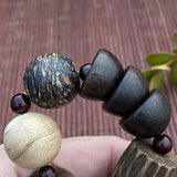 Vietnam Wooden Bracelet Nipper Beads Buddha Prayer Wood High Density