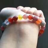 YinYuan Natural Crystal Bracelet Flower Beaut Single Lap Jewelry