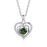 JoyceJelly Silver 925 Necklace Heart Pendant Romantic Gift