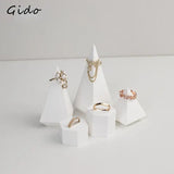 Geometry Jewelry Display Stand Ring Showing Rack Organizadores