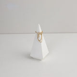 Geometry Jewelry Display Stand Ring Showing Rack Organizadores