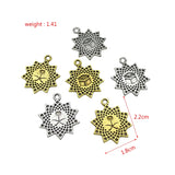 Charm Saudi National Emblem Sun Pendant Jewelry Making