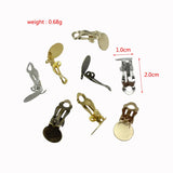 Ju Yuan 180pcs Non-Pierced Ear Clip Earrings for DIY Jewelry Making