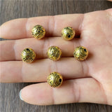 Ju Yuan 60pcs Alloy 3 Cloud Pattern Spacer Beads DIY Bracelet Necklace Jewelry