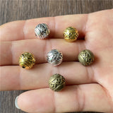 Ju Yuan 60pcs Alloy 3 Cloud Pattern Spacer Beads DIY Bracelet Necklace Jewelry