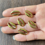 Ju Yuan 90pcs Alloy Shell Pendant for DIY Bracelets Necklaces