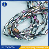 JuleeCrystal Multicolor Glass Bicone Beads for Bracelet