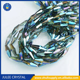 JuleeCrystal Multicolor Glass Bicone Beads for Bracelet