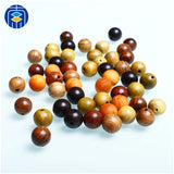 8mm JuleeCrystal Natural Wood Beads