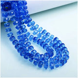 10mm Crystal Beads 25Pcs Faceted Glass Spacer Loose Beads