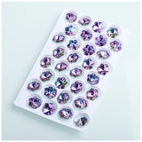 Juleecrystal 14mm Snow Shape Crystal Beads for Necklace