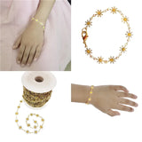 1 Meter Colorful Daisy Flower Chains for Bracelet Making