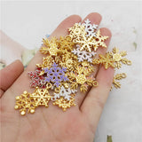 Snowflake Charms Mix & Enamel Alloy Pendant Bracelet Jewelry Making