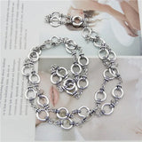 1m Antique Bronze Metal Chain for Necklace Bracelet DIY Jewelry Making