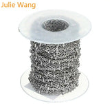 1.5/2mm Stainless Steel Cross O Chain Necklace Chain