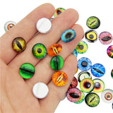 1040PCS Glass Animal Eyes & Plastic Doll Eye Googly Toy Making Accessory