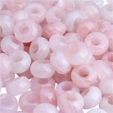10PCS Natural Stone Beads Multiple Styles Big Hole Bracelet Jewelry Making