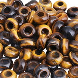 10PCS Natural Stone Beads Multiple Styles Big Hole Bracelet Jewelry Making
