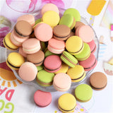 10PCS Resin Macaron Charms Cake Dessert Random Colors