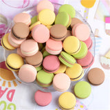 10PCS Resin Macaron Charms Cake Dessert Random Colors