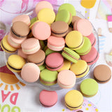 10PCS Resin Macaron Charms Cake Dessert Random Colors