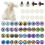 Round Glass Dragon Demon Cat Safety Eyes Button Toy Doll Eyeball