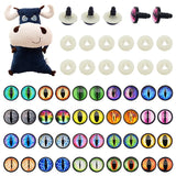 Round Glass Dragon Demon Cat Safety Eyes Button Toy Doll Eyeball